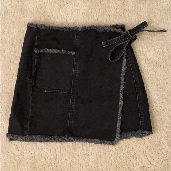 Urban Outfitters Dresses & Skirts - URBAN OUTFITTERS - BDG Denim Wrap Skirt - SIZE S